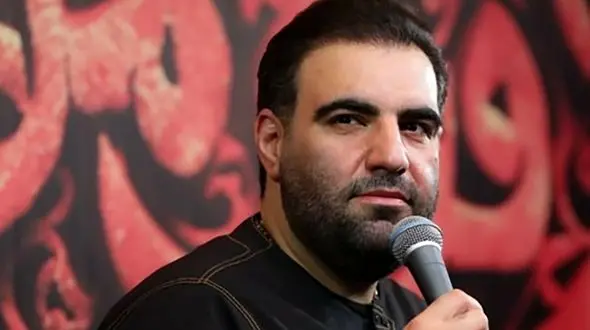 فیلم مداحی باشکوه حاج امیر کرمانشاهی / سلام ای لباس سیاه محرم سلام ای ...!