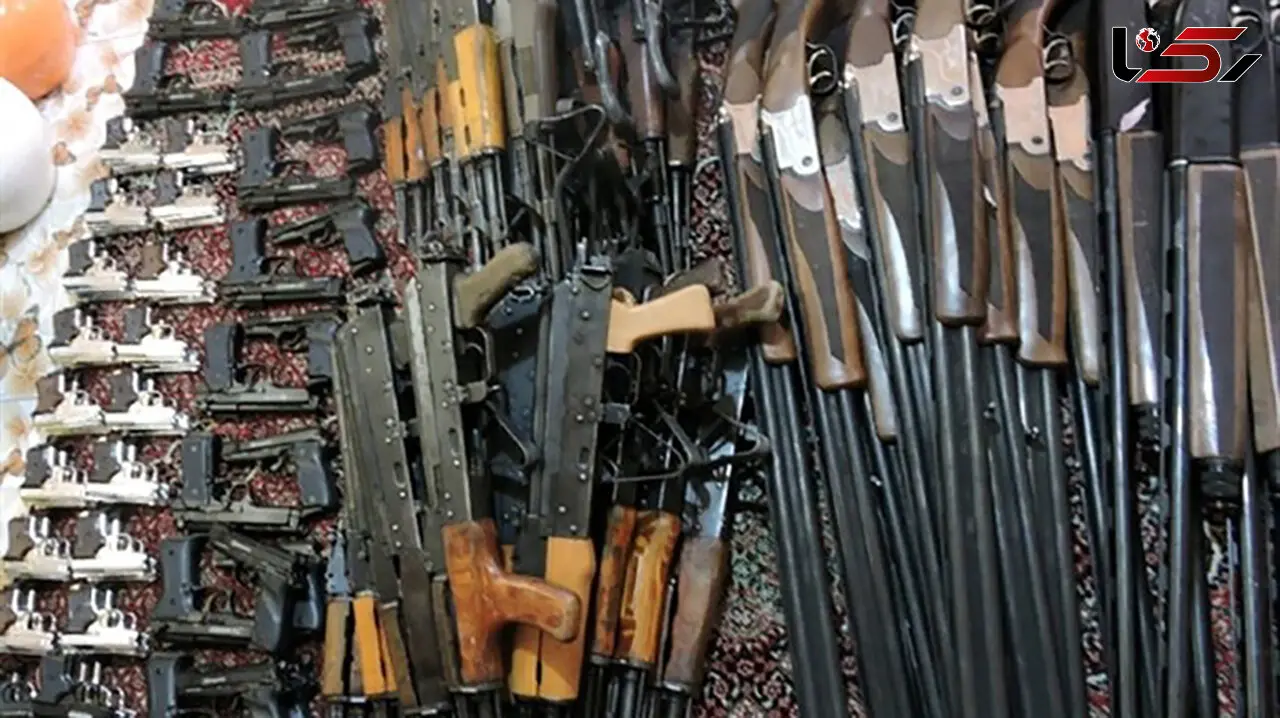 دستگیری اعضای باند قاچاق سلاح در اهواز