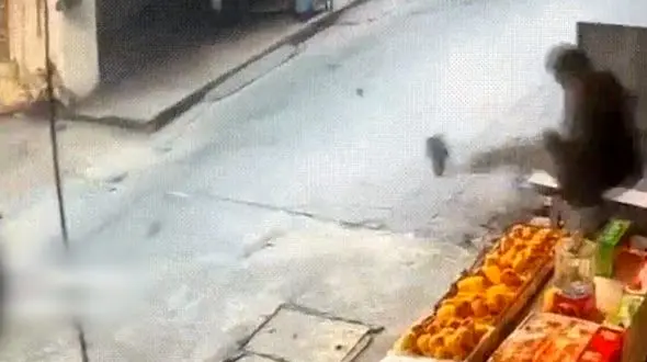 فیلم موش چموش که مزاحم مغازه دار شد !