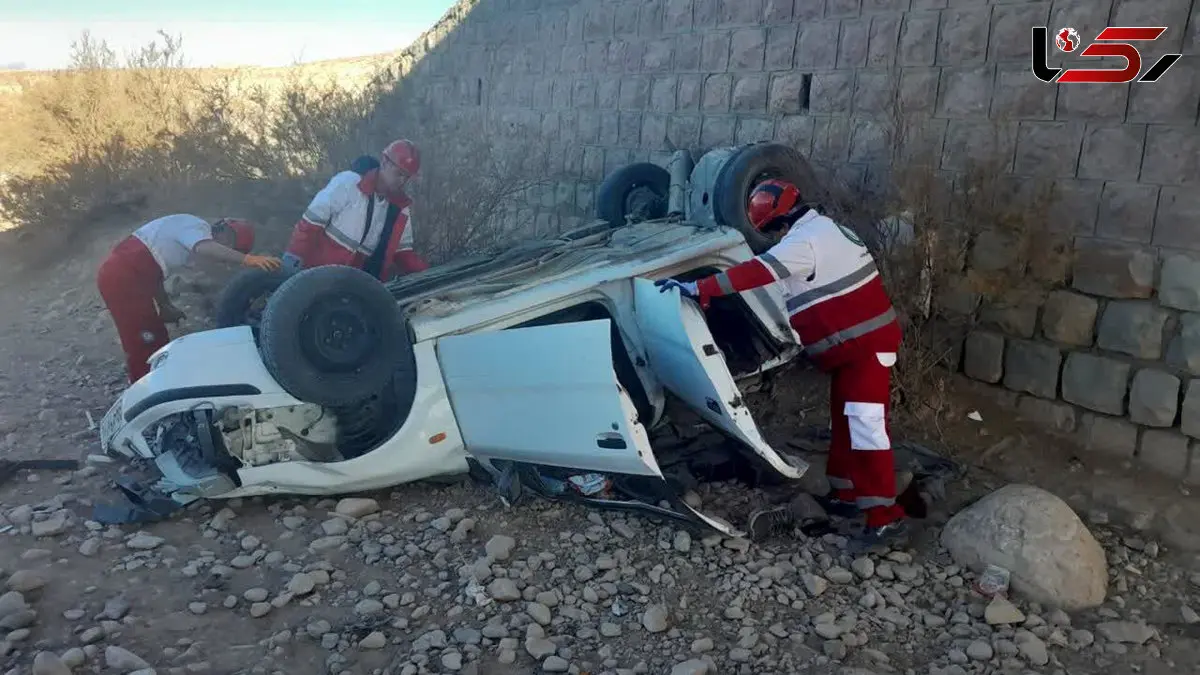 سقوط خودرو از روی پل در محور بافت-کرمان 3 کشته برجای گذاشت