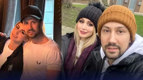 فیلم / عاشقانه همسر شاهرخ استخری : خیلی کیف داره یار آدم بهترین رفیق آدم باشه/پست عاشقانه سپیده بزمی پور و شاهرخ استخری با استایل و عینک های خاص