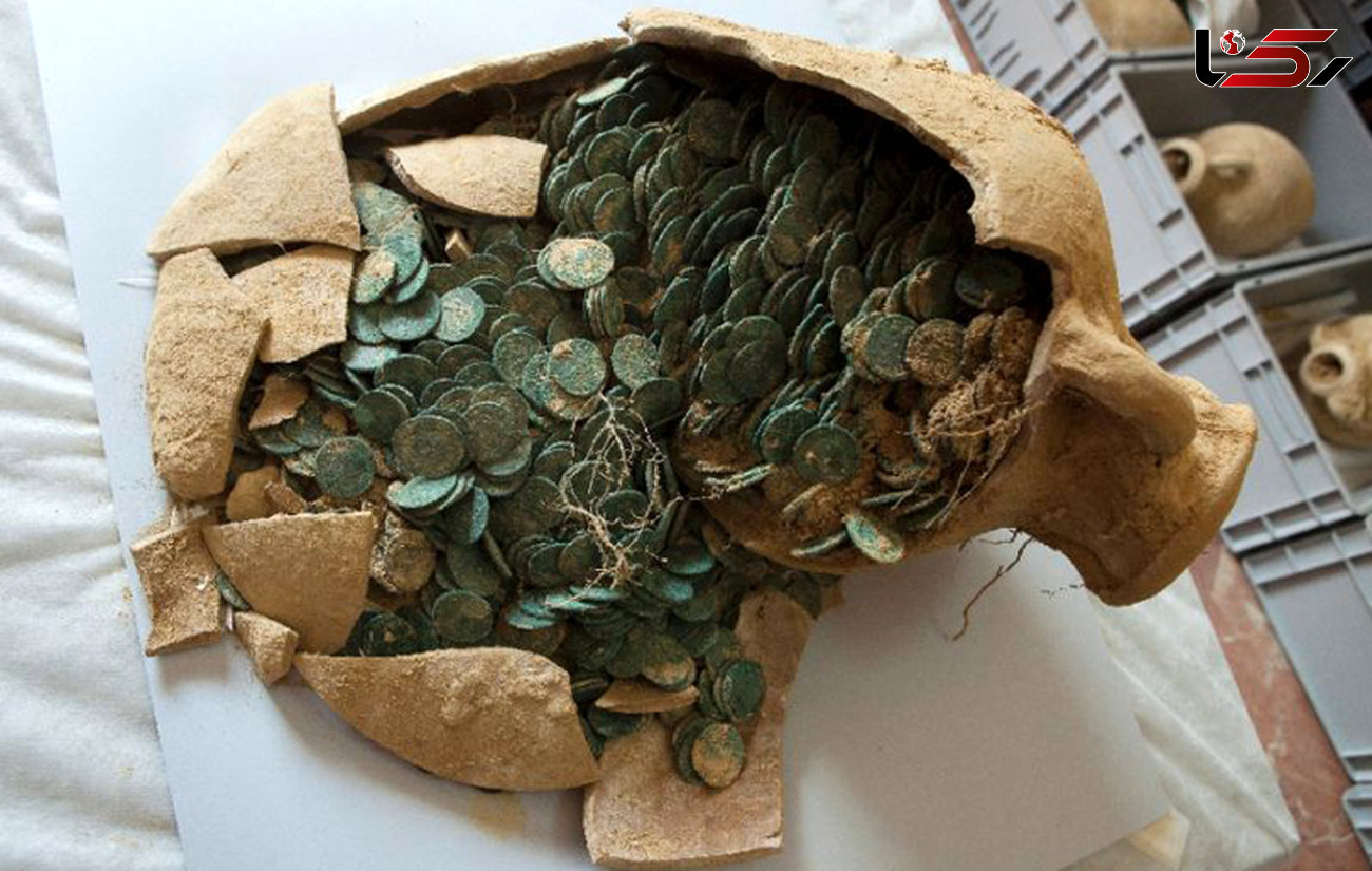 کشف 600 کیلو سکه رومی در اسپانیا + عکس