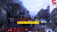 انفجار و آتش سوزی  در خیابان سعدی + فیلم