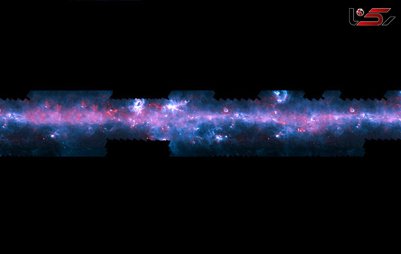 تصویر باورنکردنی از کهکشان راه شیری