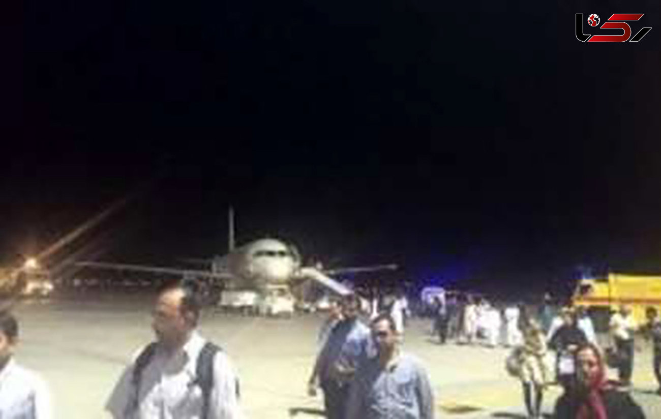 هواپیمای مسافر بیمار در فرودگاه یزد به زمین نشست و دیگر بلند نشد+عکس