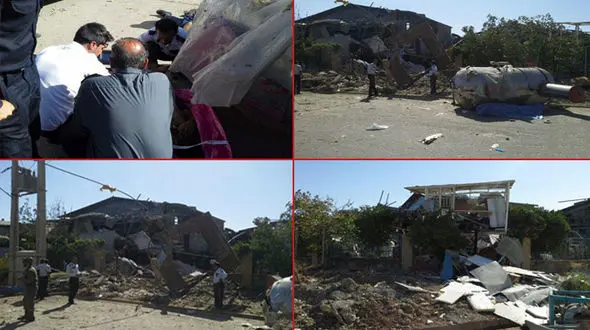 انفجار دیگ بخار در شهرک صنعتی شیراز 6 قربانی گرفت+عکس حادثه