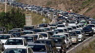ترافیک در آزادراه تهران -کرج -قزوین سنگین