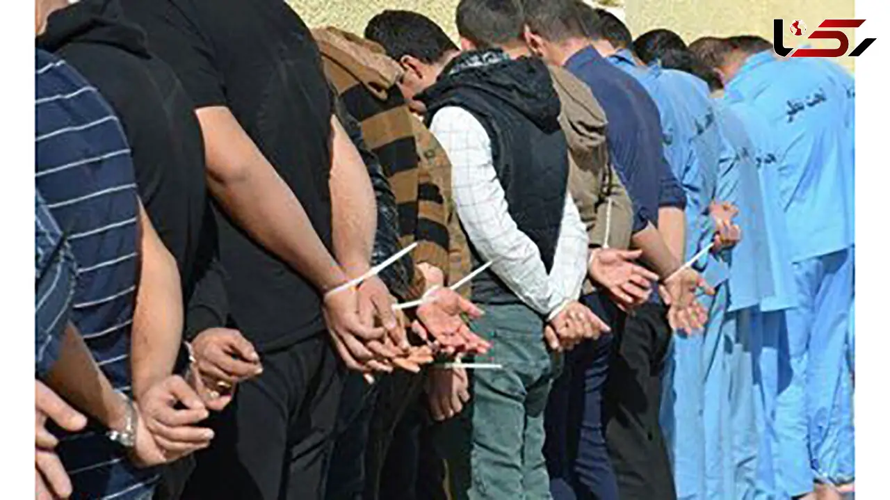 دستگیری63 نفر سارق در پردیس