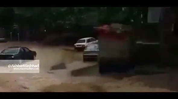 خبر ویژه / سیل ویرانگر  این بار در خراسان رضوی+‌ فیلم