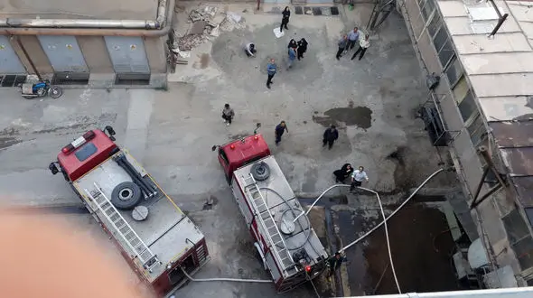  آتش سوزی مهیب در کارخانه قند فریمان 