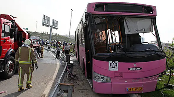 مرگ 3 زن سرنشین تیبا در تصادف با اسکانیا +عکس