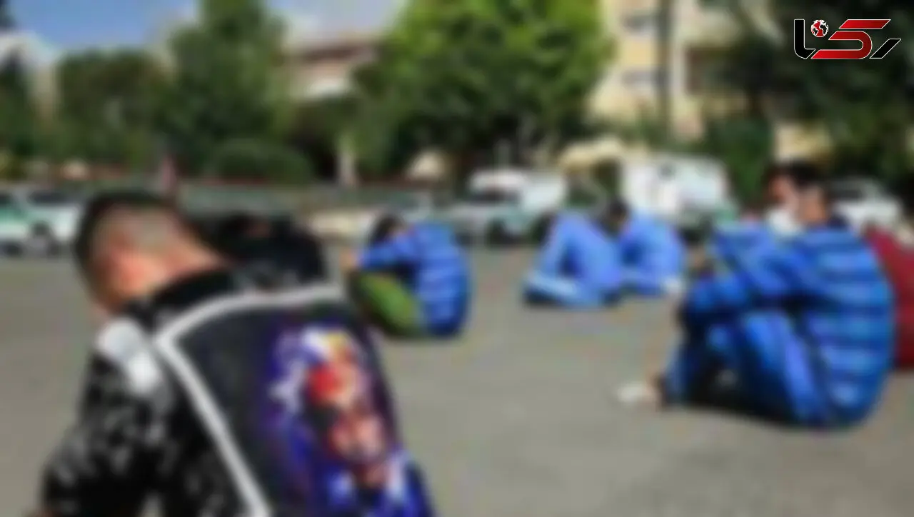 اراذل و اوباش سطح یک محله هاشمی دستگیر شدند