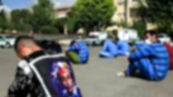 اراذل و اوباش سطح یک محله هاشمی دستگیر شدند