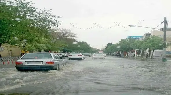 
آب گرفتگی برخی نقاط مشهد در پی بارندگی های اخیر