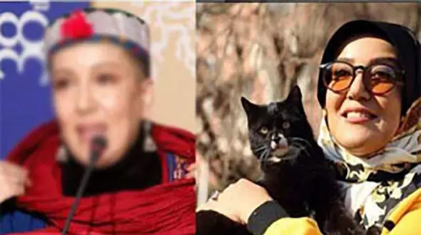 رفتار و صحبت های جنجالی خانم بازیگر / از متلک به نیروی انتظامی تا کشف حجاب + عکس