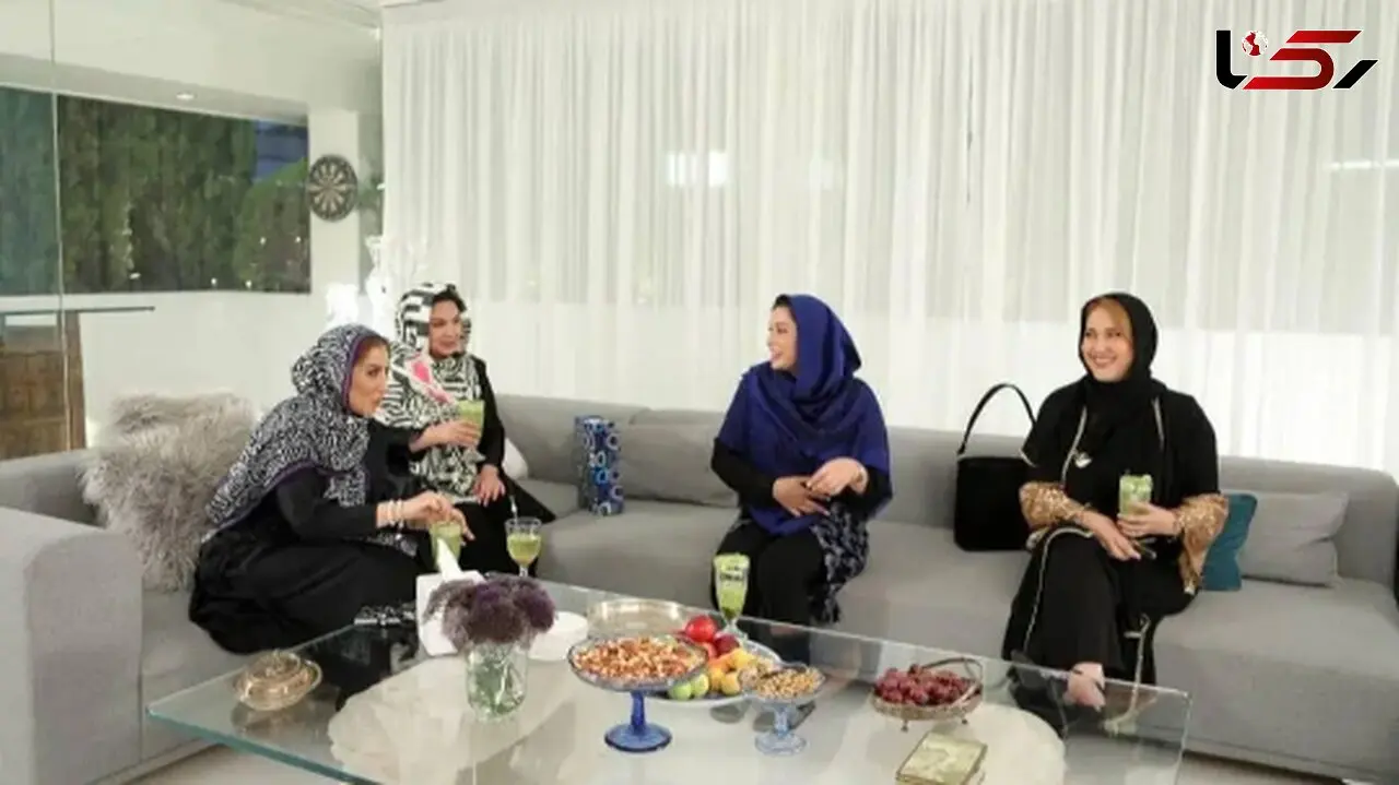 نگاهی به دکوراسیون لوکس خونه شیک و اروپایی فریبا نادری/ دکور میلیاردیش باعث حسرت مهموناش شد!