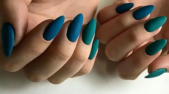 ناخن مات در دیزاین مینیمال مورد پسند بسیاری از خانم ها + عکس