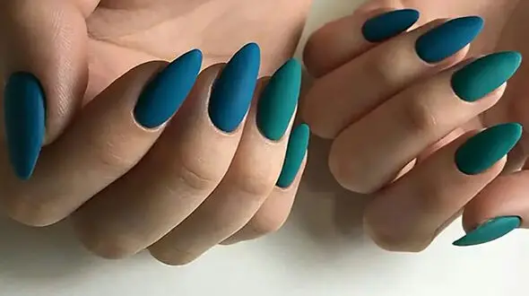 ناخن مات در دیزاین مینیمال مورد پسند بسیاری از خانم ها + عکس