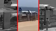 فیلم سقوط هواپیما پس از برخاستن در سومالی