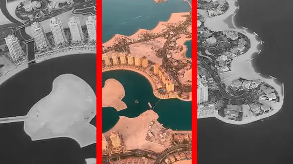 فیلم دوحه پایتخت قطر و بزرگترین شهر خلیج فارس