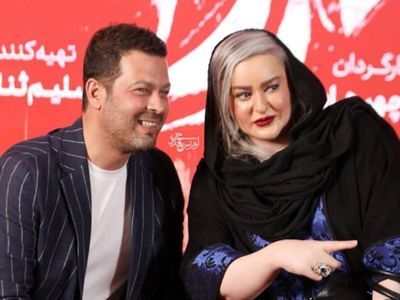 حرف‌های درگوشی و خنده‌های نعیمه نظام دوست و پژمان بازغی در اکران خصوصی سریال یزدان + عکس های شارپ
