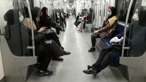 اعلام شیوه‌نامه استفاده از مترو در طرح فاصله‌گذاری‌ اجتماعی/ استفاده از ماسک اجباری شد
