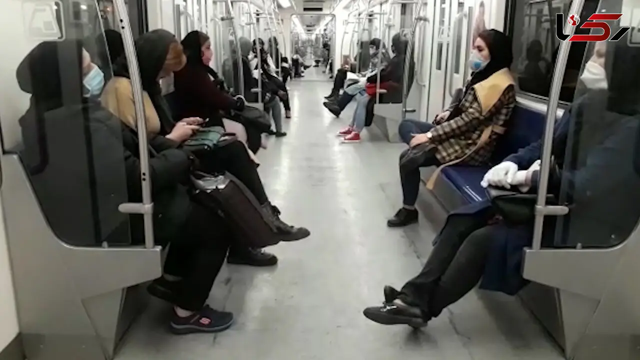 اعلام شیوه‌نامه استفاده از مترو در طرح فاصله‌گذاری‌ اجتماعی/ استفاده از ماسک اجباری شد