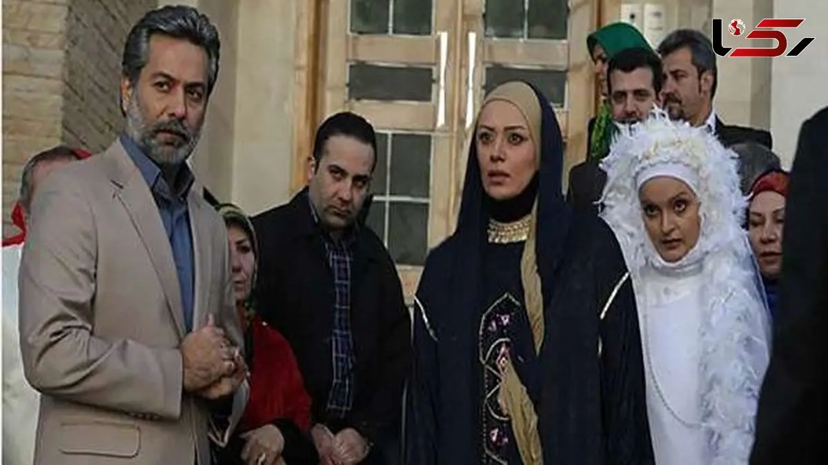 بیتای سریال آوای باران دوباره عروس شد! + جدیدترین عکس نیلوفر پارسا 