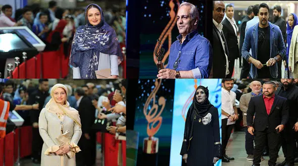 پوشش بازیگران در هفدهمین دوره جشن حافظ + تصاویر جالب 
