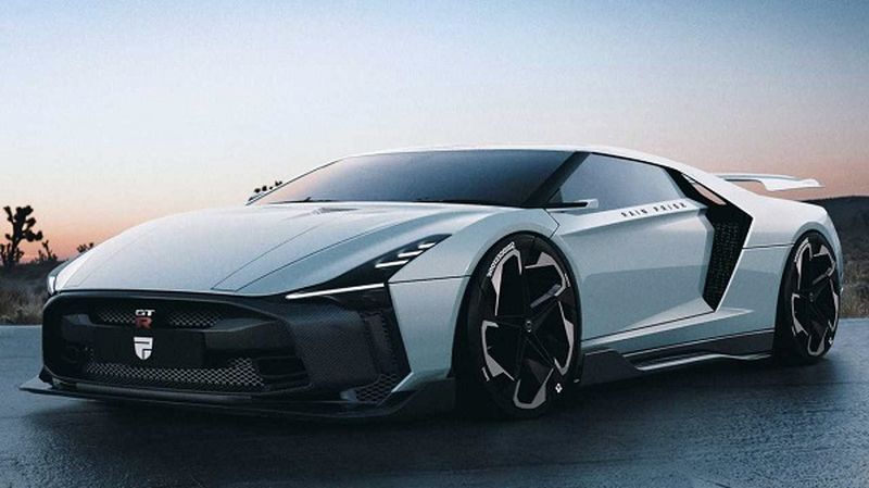 رندرهای ابرخودرو نیسان GT-R منتشر شد