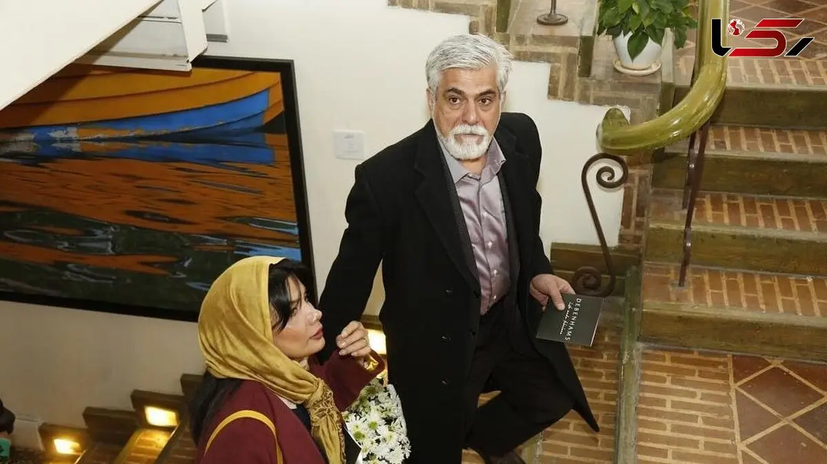 عکس ها / نگاهی به چیدمان شاهانه و ایرانی‌پسند خانه حسین پاکدل و زن زیبایش عاطفه رضوی/ از مبلمان مدرن و پرده‌های اعیانی تا ویوی ابدی و کتابخانه 