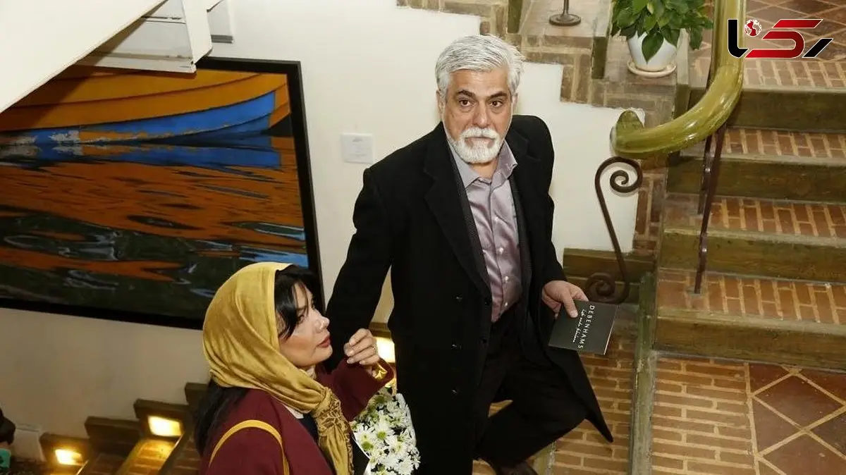 عکس ها / نگاهی به چیدمان شاهانه و ایرانی‌پسند خانه حسین پاکدل و زن زیبایش عاطفه رضوی/ از مبلمان مدرن و پرده‌های اعیانی تا ویوی ابدی و کتابخانه ...