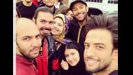 اقدام عجیب محمد رضا گلزار قبل از مسابقه برنده باش!  + عکس