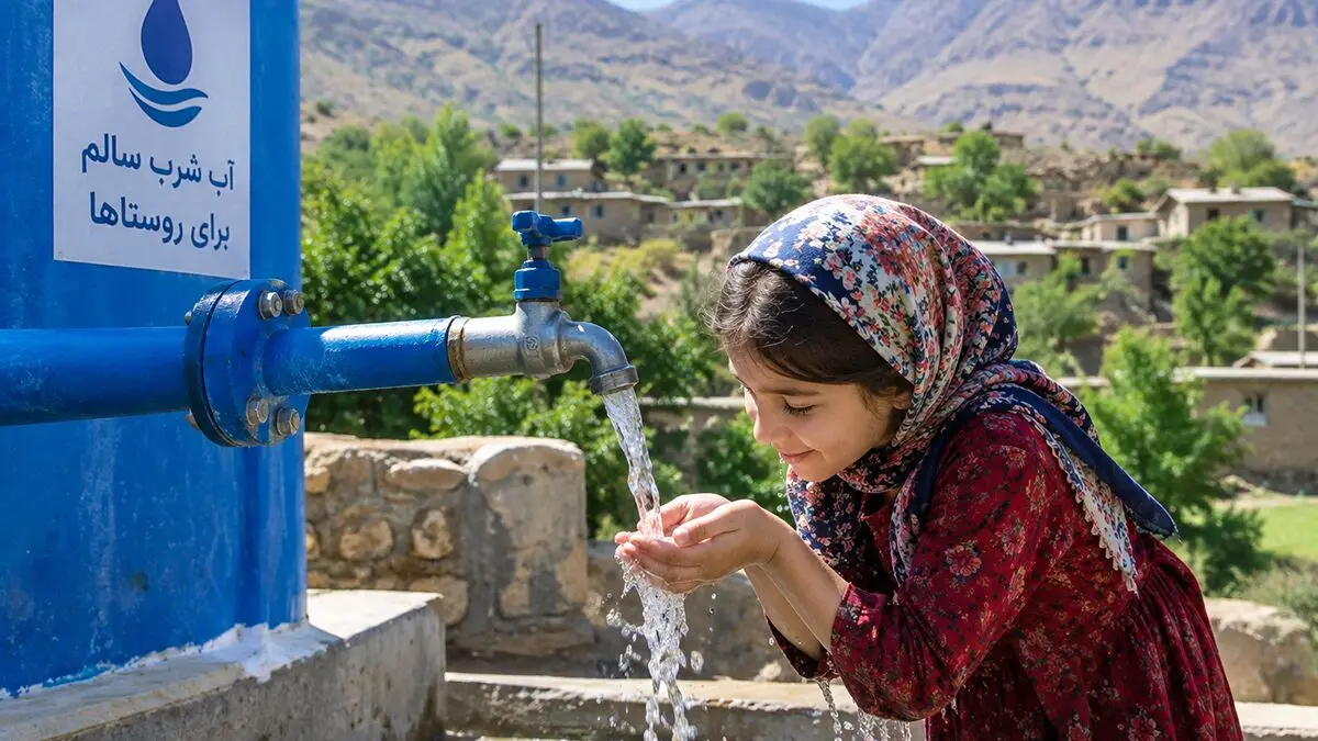 آبرسانی به ۵۷۷۲ روستا در چارچوب برنامه هفتم توسعه