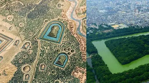 قبرستان هایی عجیب و غریب و جالب به شکل سوراخ کلید +عکس های دیدنی 
