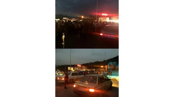 اعتراض آملی ها به یک طرفه کردن جاده هراز + عکس