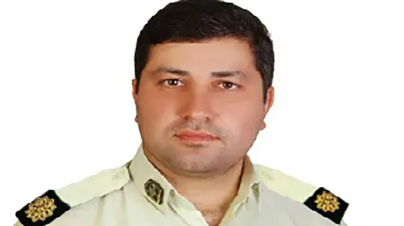 سرگرد پلیس بعد از شهادت هم فداکاری کرد / غم و ماتم در تربت جام + عکس