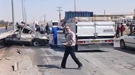 فاجعه در جاده محلات به دلیجان: تصادف مرگبار پژو ۴۰۵ و گاردریل