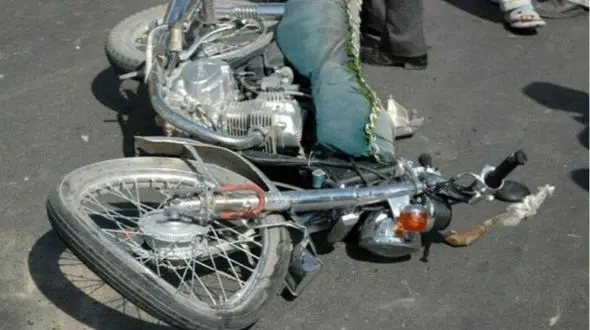 تصادف مرگبار جوان موتورسوار در بلوار غدیر قم را گرفت