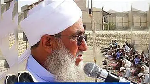 اطلاعیه دادگستری  در خصوص بازداشت مولوی فتحی محمد نقشبندی