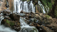 آبشار زیبای وارک خرم‌آباد/ این آبشار بی‌نظیر است