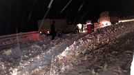 عملیات نجات برای 168 خودروی گرفتار در برف در جاده های کردستان