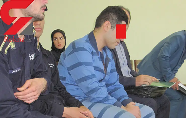 شهادت دوست دختر قاتل در دادگاه + عکس متهم در صحنه حادثه