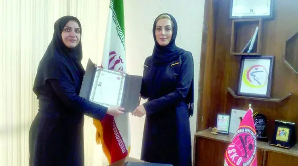 بازیگر زن نایب رئیس مارشال ایروبیک ایران شد +عکس