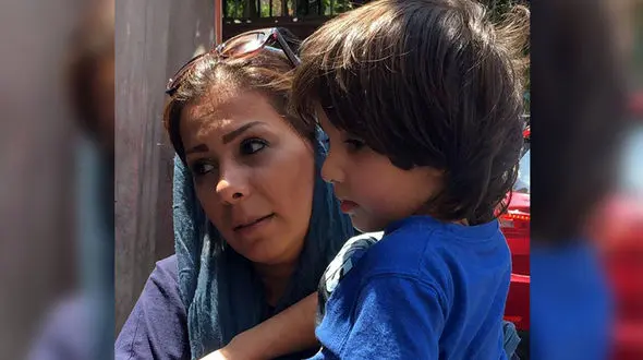 برادرزاده و عمه در یک قاب +عکس