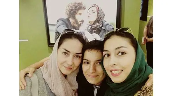 سلفی دیدنی هانیه توسلی و خواهرش +عکس