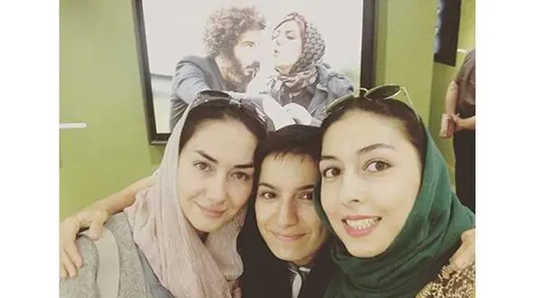 سلفی دیدنی هانیه توسلی و خواهرش +عکس