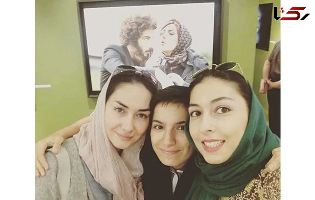 سلفی دیدنی هانیه توسلی و خواهرش +عکس