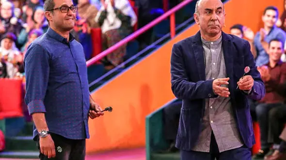 چرا باجناق داوود رشیدی در خندوانه از وی حرفی نزد/خودم را محاکمه و کنکاش می‌کنم +فیلم و عکس