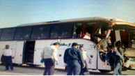 اتوبوس مسافربری شیروان از پشت به کامیون زد+عکس حادثه